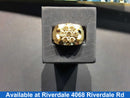 Men's Ring - Yellow Gold 10k (.417) 8.3 grams Size 12