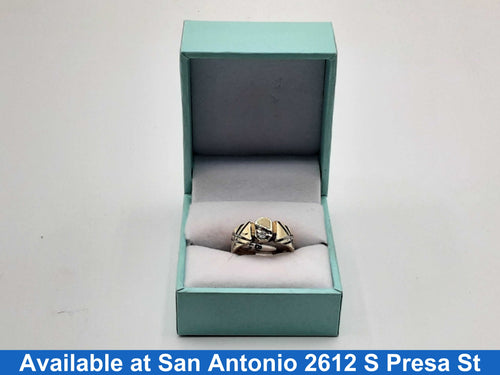 Men's Ring - Yellow Gold 10k (.417) 2.7 grams Size 6.5
