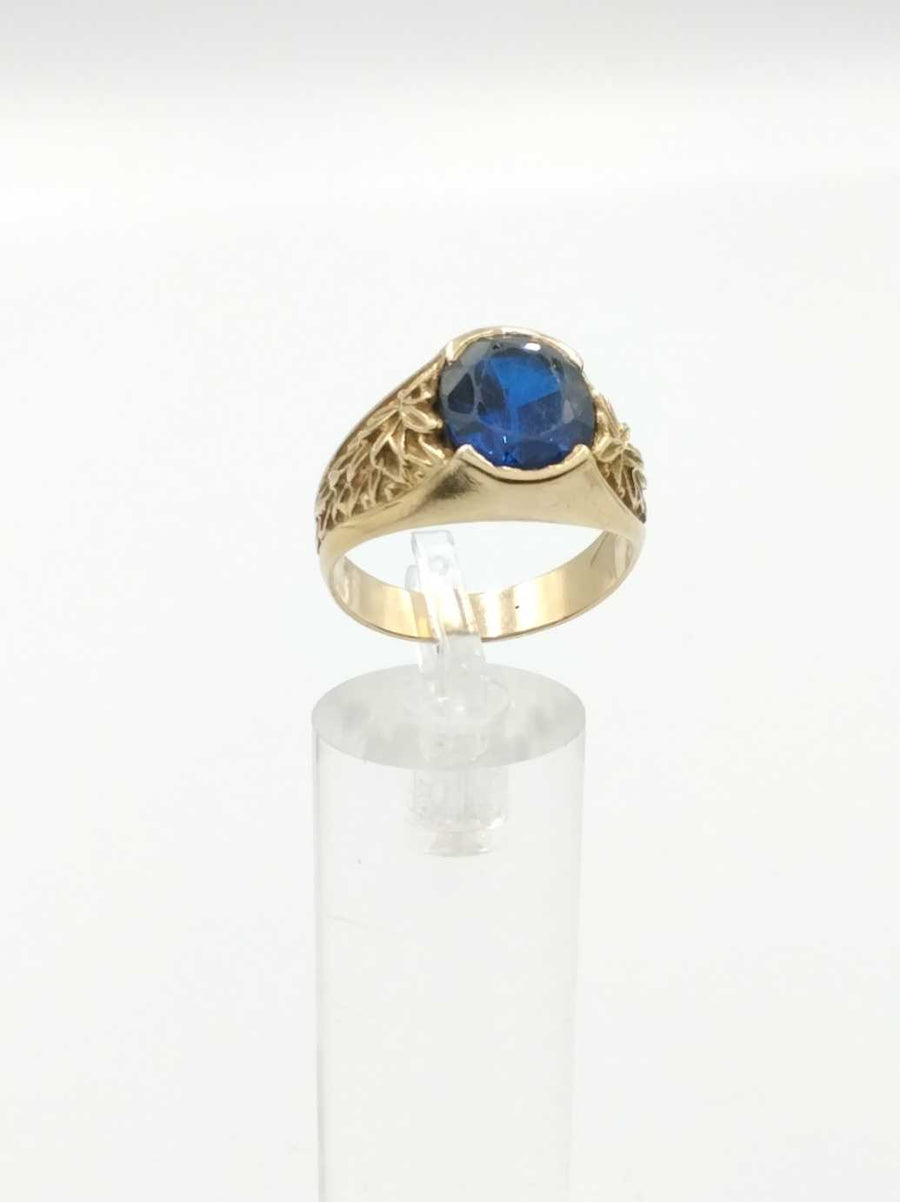 Men's Ring - Yellow Gold 14k (.585) 7.3 grams Size 9.5