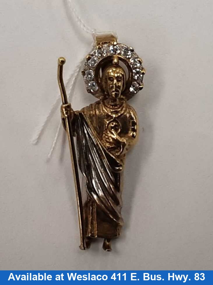 Religious Pendant - Yellow Gold 10k (.417) 5.5 grams