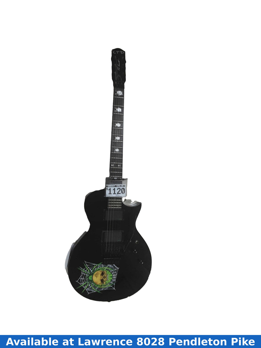 Esp Spider Black Electric Classic Guitar