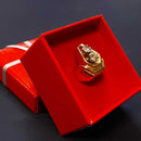 Women's Ring - Yellow Gold 14k (.585) 7 grams Size 20