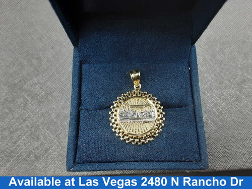 Religious Pendant - Yellow Gold 10k (.417) 2.2 grams
