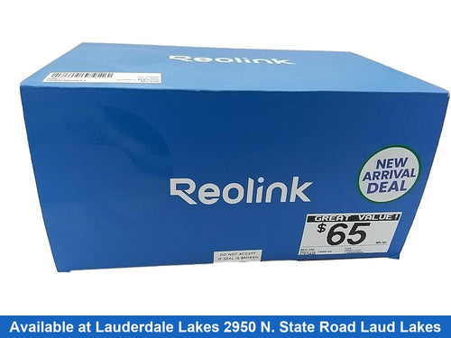 Reolink P325 White Security Camera Only
