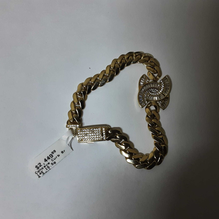 Bracelet - Yellow Gold 14k (.585) 15.5 grams 4 inch