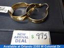 Bangle Earring - Yellow Gold 14k (.585) 6.7 grams