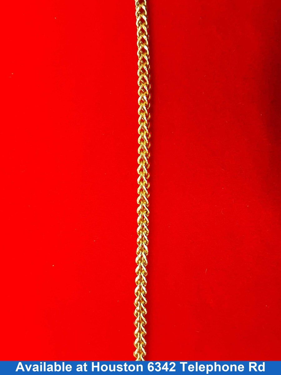 Link Bracelet - Yellow Gold 14k (.585) 2.6 grams 8 inch