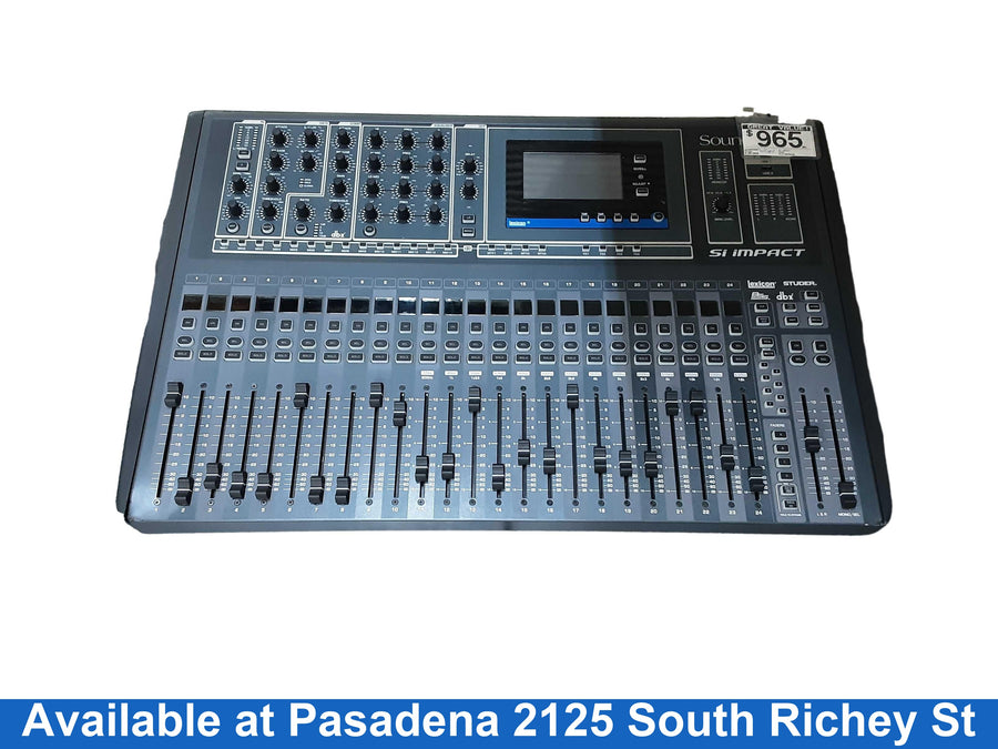 Soundcraft Si Impact Gray Digital Mixer