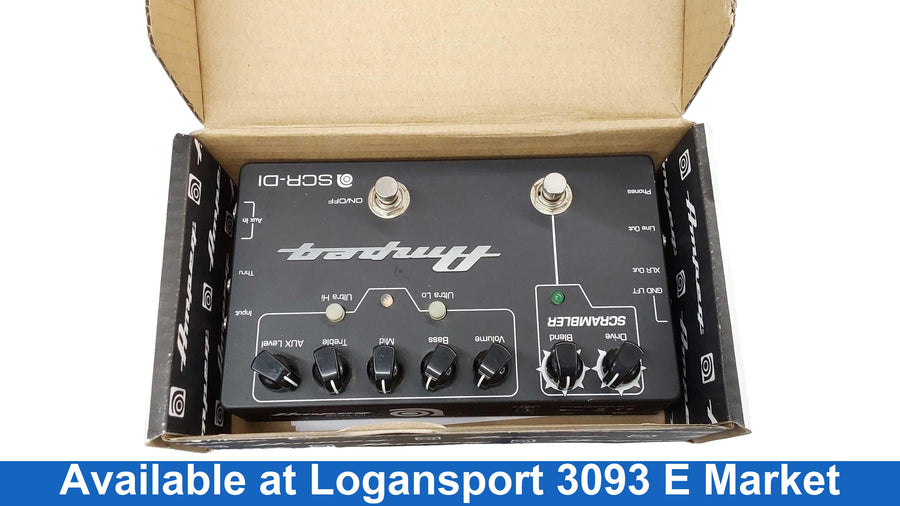 Ampeq Scr-di Black Midi Foot / Pedalboard Controller