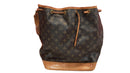 Louis Vuitton Noe Monogram Brown Purse / Handbag
