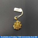 Religious Pendant - Yellow Gold 14k (.585) 6.64 grams