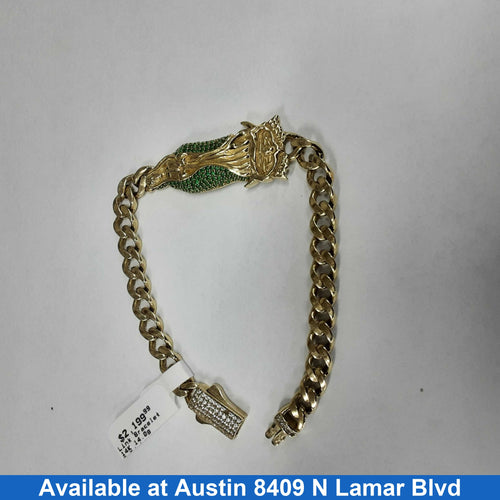 Link Bracelet - Yellow Gold 14k (.585) 14 grams 6 inch