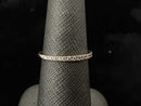 Women's Ring - Anniversary - Rose Gold 10k (.417) 1.5 grams Size 7