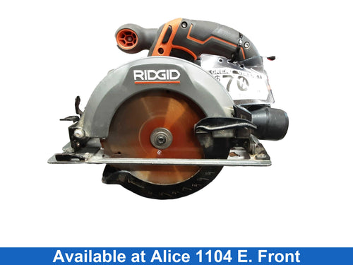 Rigid R8655 Orange Cordless Circular Saw
