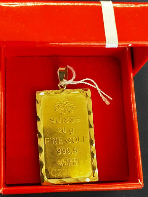 Pendant - Yellow Gold 24k (.999) 21.9 grams