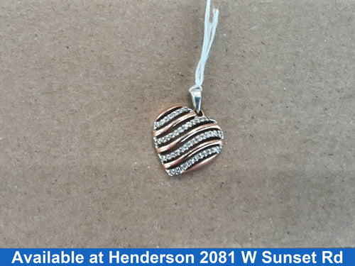 Pendant - Rose Gold 10k (.417) 2.8 grams