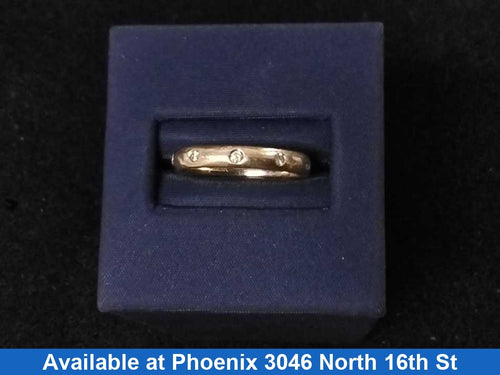 Ring - Wedding Band - Yellow Gold 14k (.585) 2.7 grams Size 6