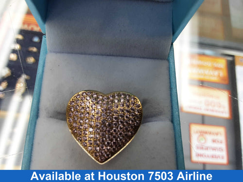 Women's Ring - Yellow Gold 10k (.417) 4.1 grams Size 6.5