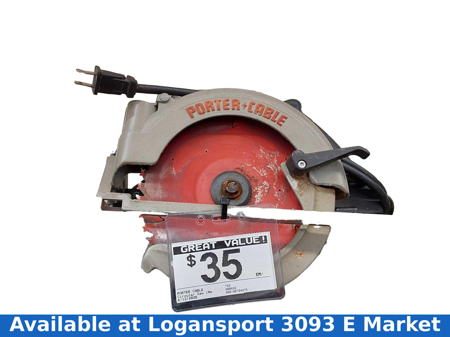 Porter Cable 743 Black Corded Circular Saw