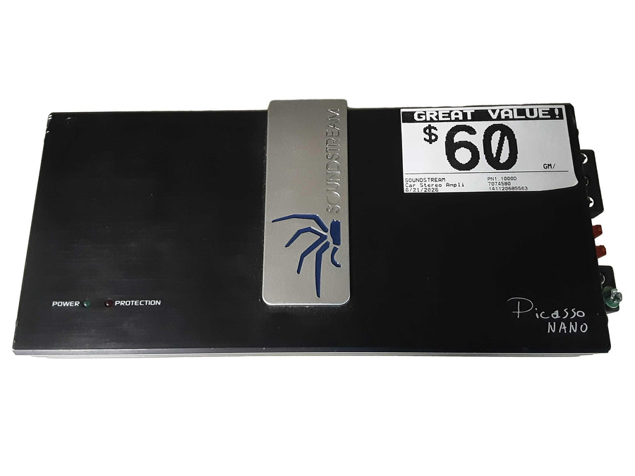 Soundstream Pn1.1000d Black Car Audio Amplifier