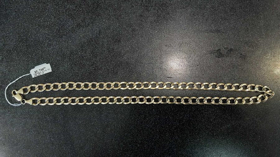Chain - Yellow Gold 10k (.417) 26.1 grams 22 inch