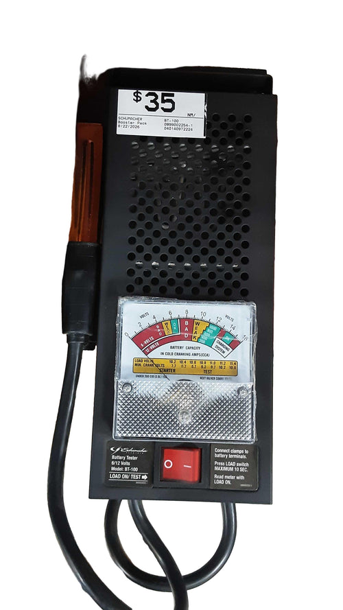 Schumacher Bt-100 Black Battery Booster / Jumper
