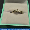 Women's Ring - Solitaire - White Gold 10k (.417) 1.8 grams Size 7