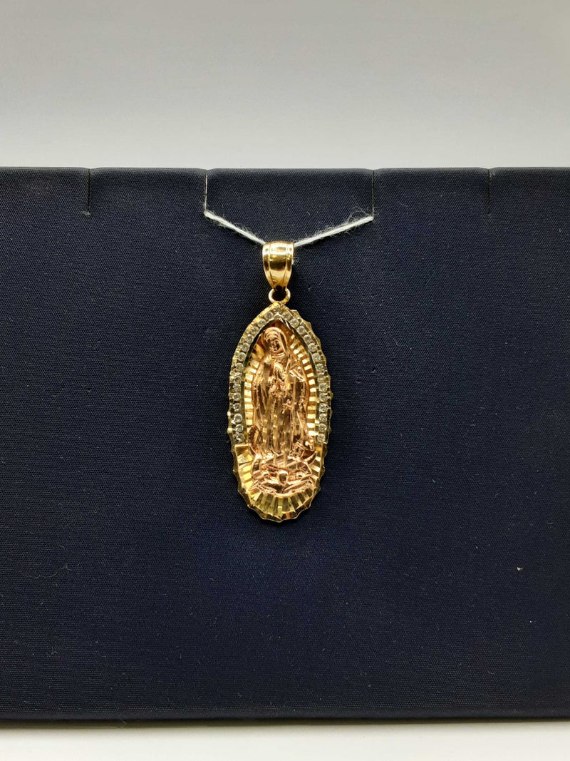 14kt Virgin Mary Pendant
