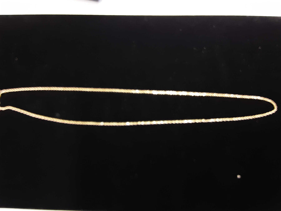 Rope Chain - Yellow Gold 14k (.585) 4.1 grams 22 inch