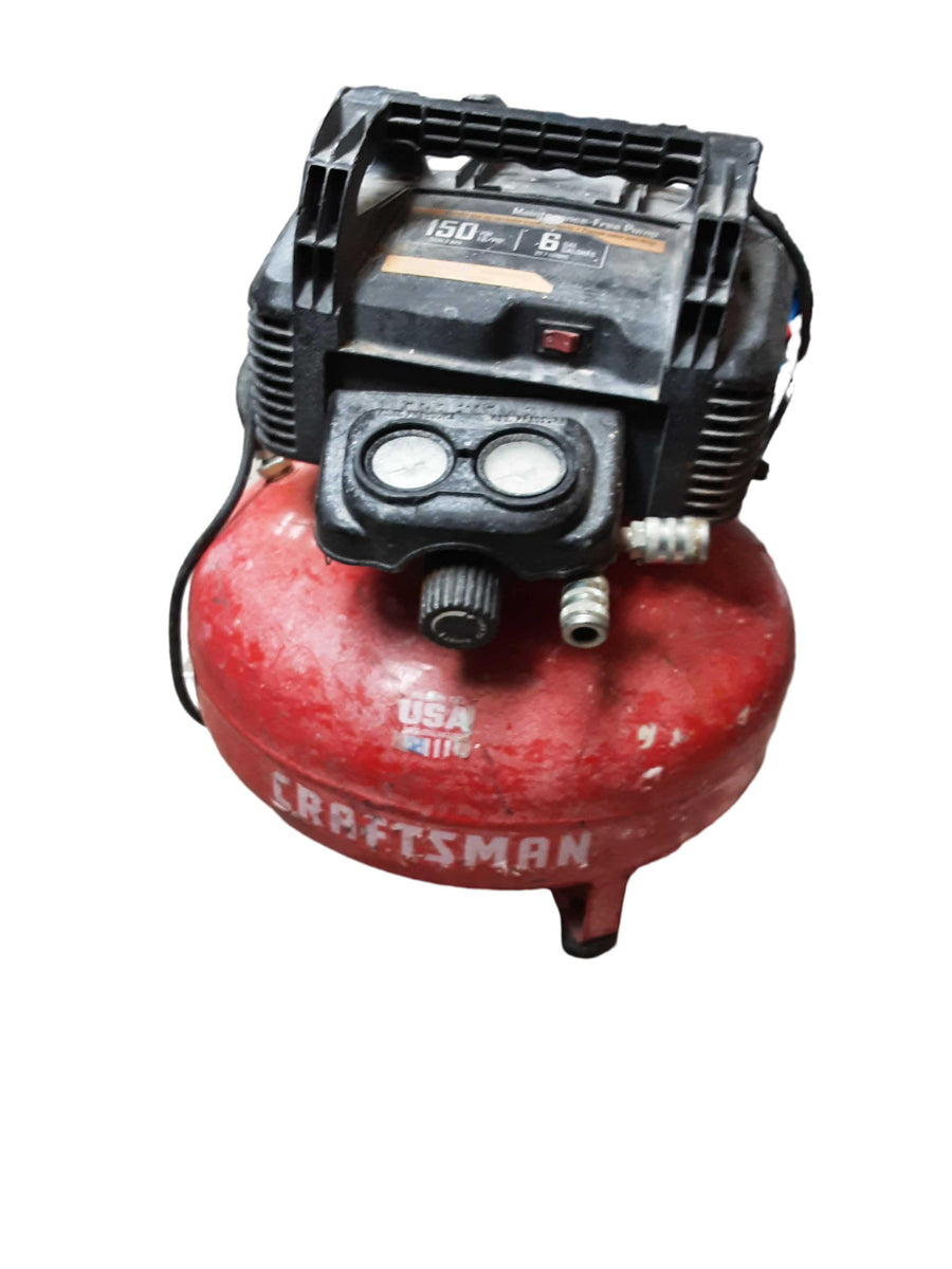 Craftsman 1217 Red Electric Compressor