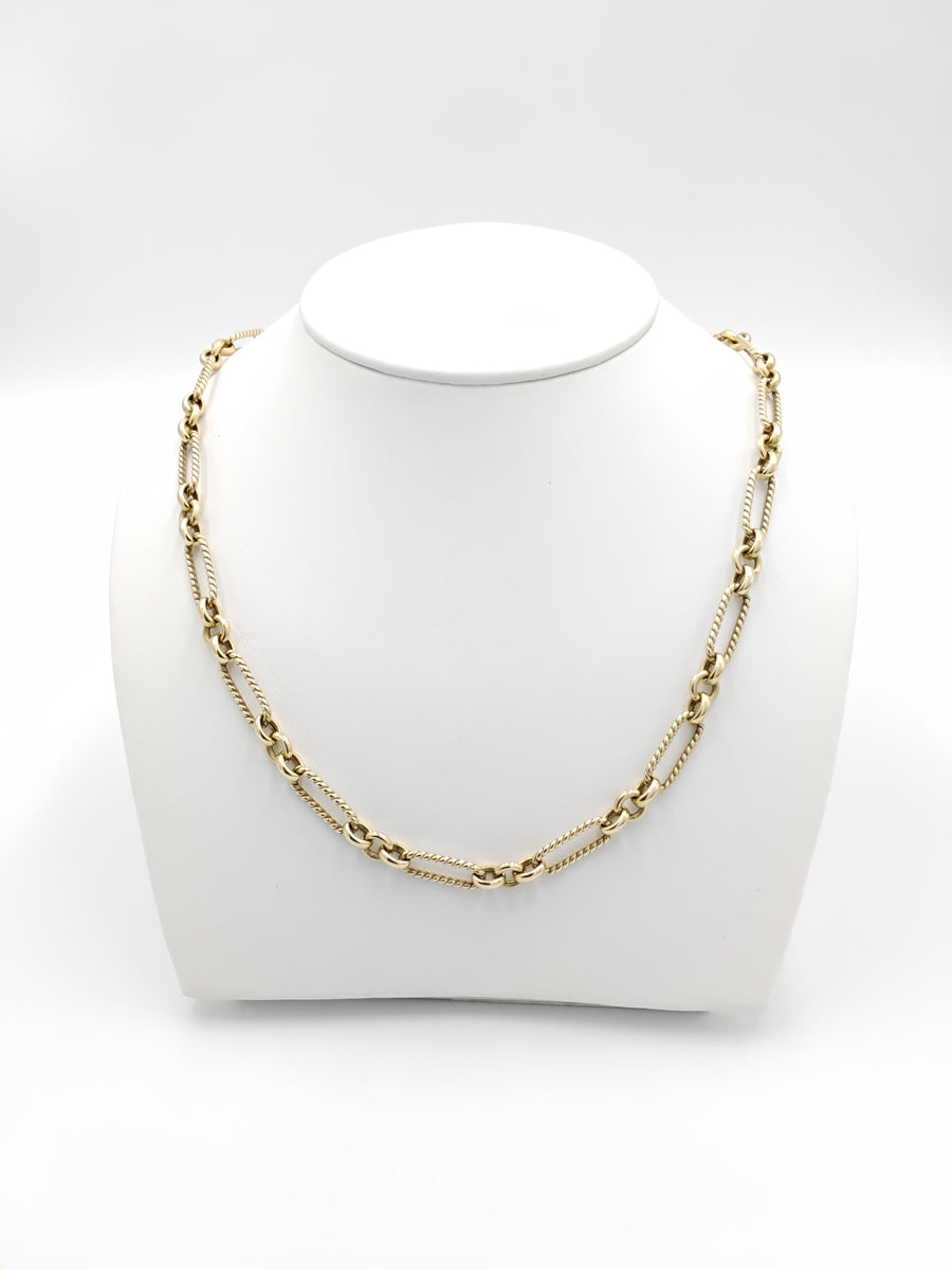 Chain - Yellow Gold 14k (.585) 13.1 grams 18 inch