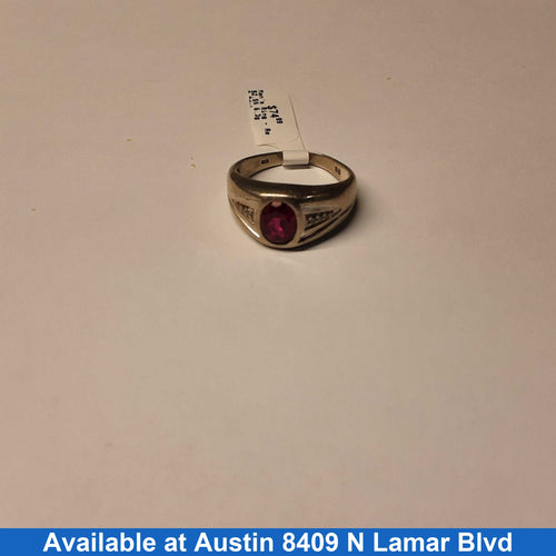 Men's Ring - Silver 6.3 grams Size 9.5