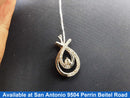 Diamond Pendant - White Gold 10k (.417) 2.1 grams