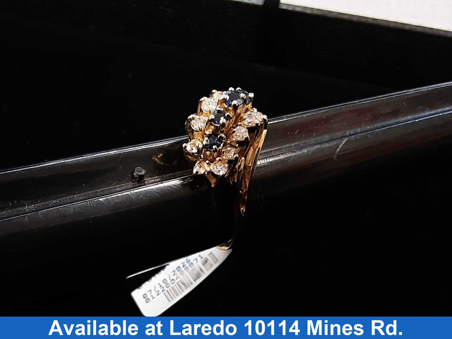 Women's Ring - Yellow Gold 14k (.585) 5.9 grams Size 9