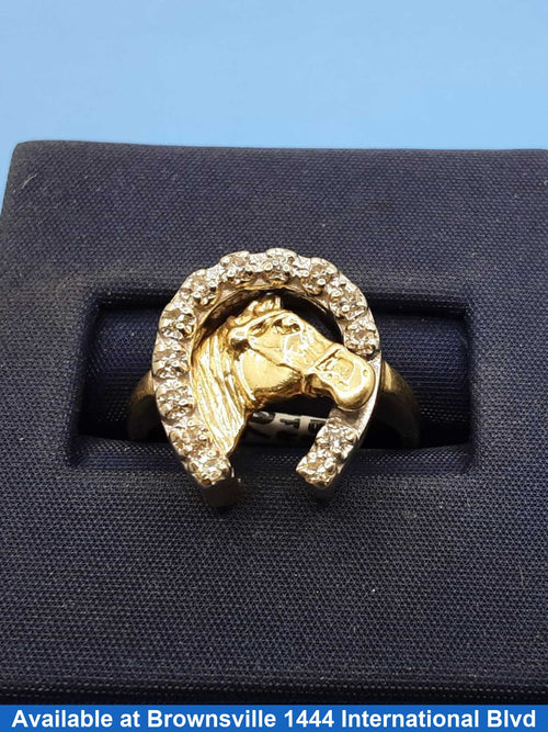 Men's Ring - Yellow Gold 14k (.585) 4.8 grams Size 8