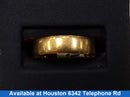 Ring - Wedding Band - Yellow Gold 14k (.585) 2.6 grams Size 10.5