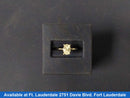 Women's Ring - Solitaire - White Gold 14k (.585) 1.9 grams Size 5.5