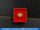 Women's Ring - Yellow Gold 10k (.417) 9.1 grams Size 7