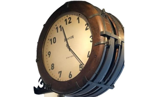 Brixton Station Station Brown Other Clock