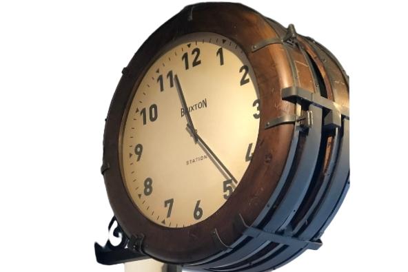 Brixton Station Station Brown Other Clock