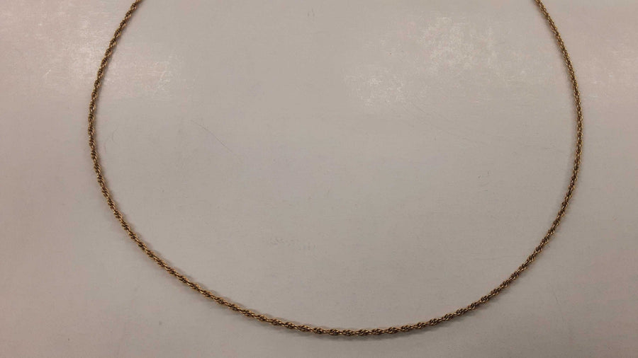 Rope Chain - Yellow Gold 10k (.417) 8.6 grams 26 inch