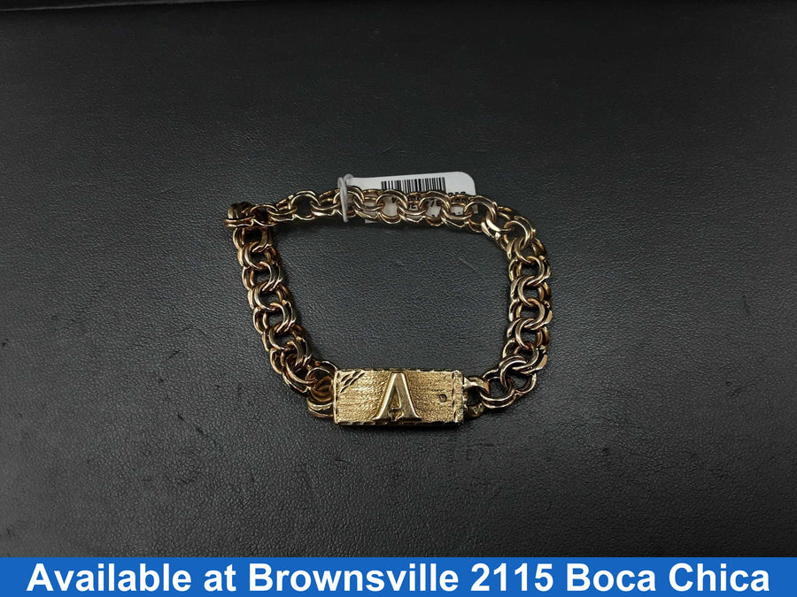 ID Bracelet - Yellow Gold 10k (.417) 13.1 grams 7 inch