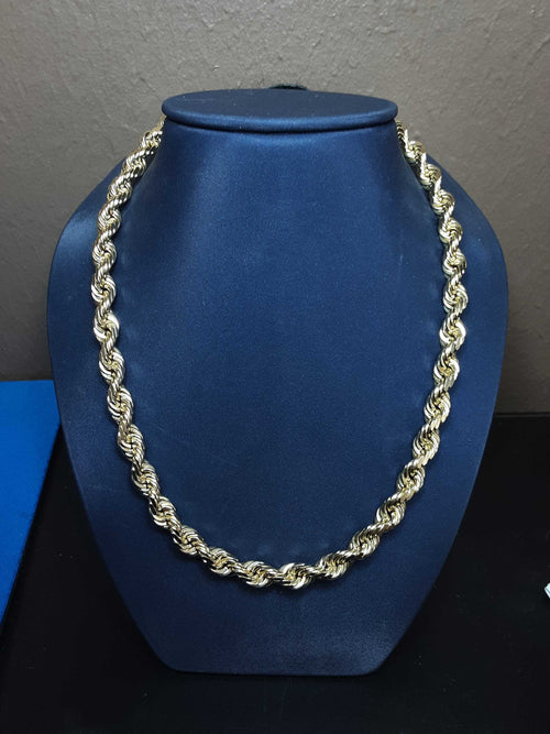 Rope Chain - Yellow Gold 10k (.417) 78 grams 20 inch