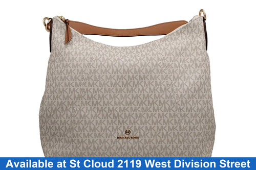 Michael Kors Lexington Shoulder Beige / Tan Purse / Handbag