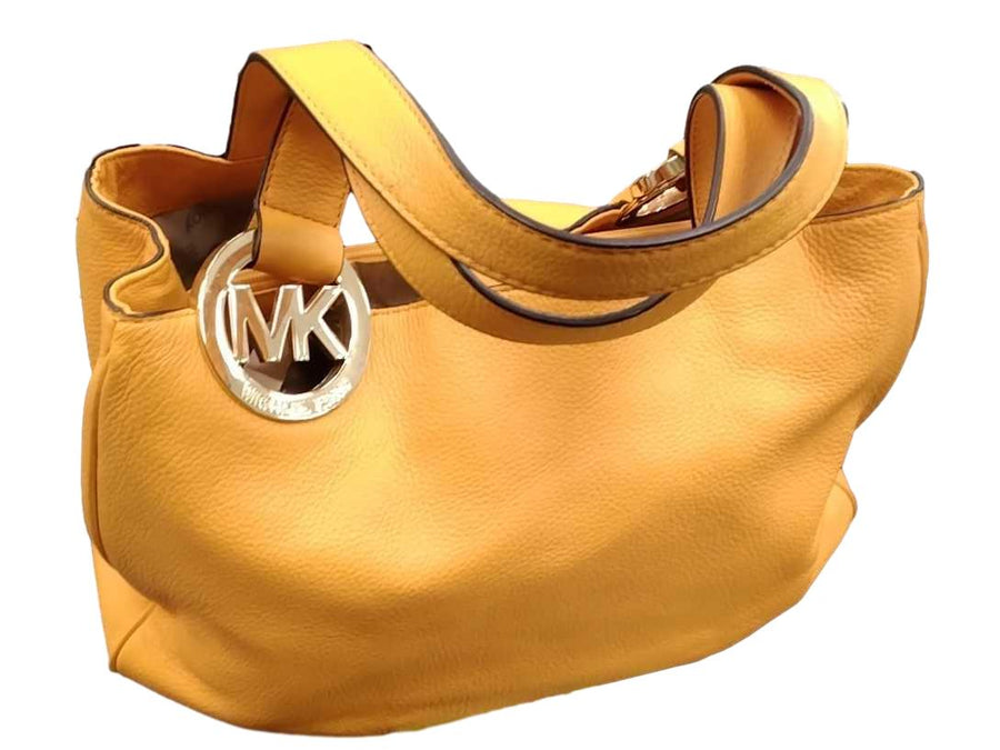 Michael Kors Ey-1507 Yellow Purse / Handbag