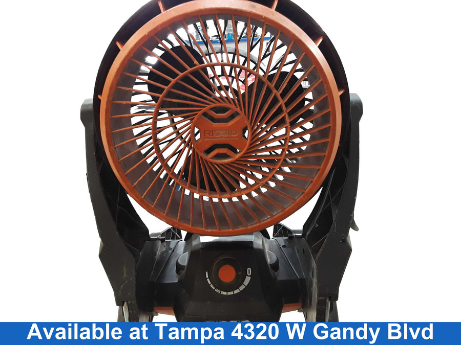 Ridgid R860720 Orange Table / Portable Fan