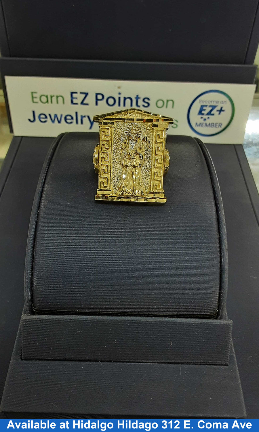 Men's Ring - Yellow Gold 10k (.417) 13.3 grams Size 9