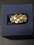 Men's Ring - Yellow Gold 14k (.585) 3.5 grams Size 9.5