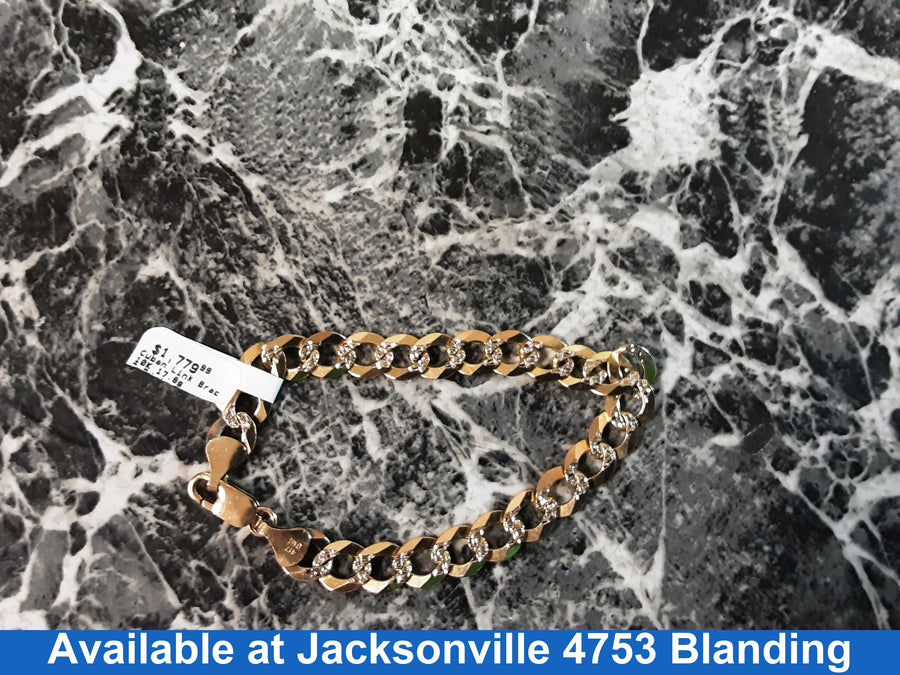 Cuban Link Bracelet - Yellow Gold 10k (.417) 17.8 grams 10 inch