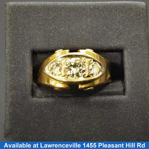Men's Ring - Yellow Gold 14k (.585) 8.3 grams Size 20